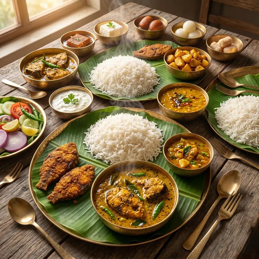 Family Fish Thali