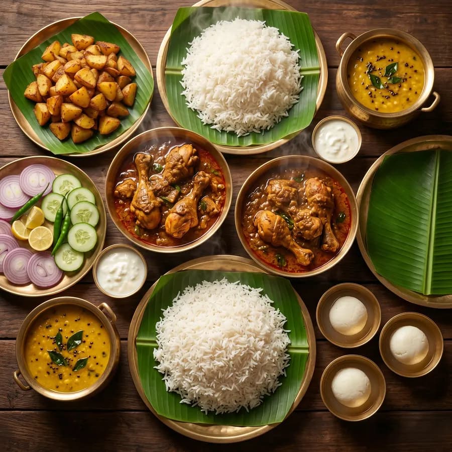 Family Non-Veg Thali