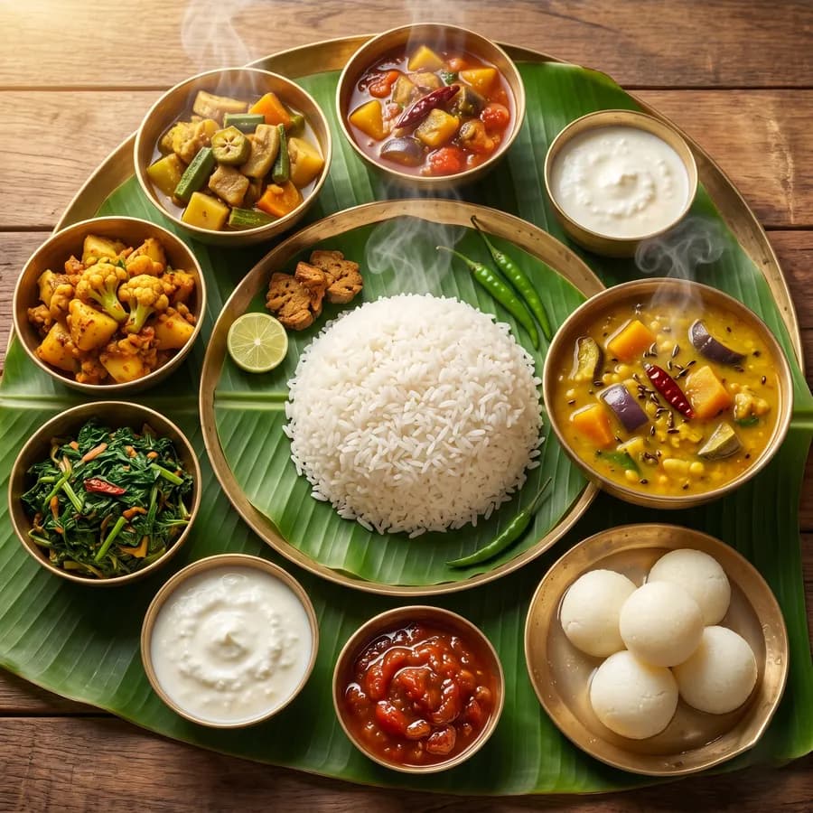 Family Veg Thali