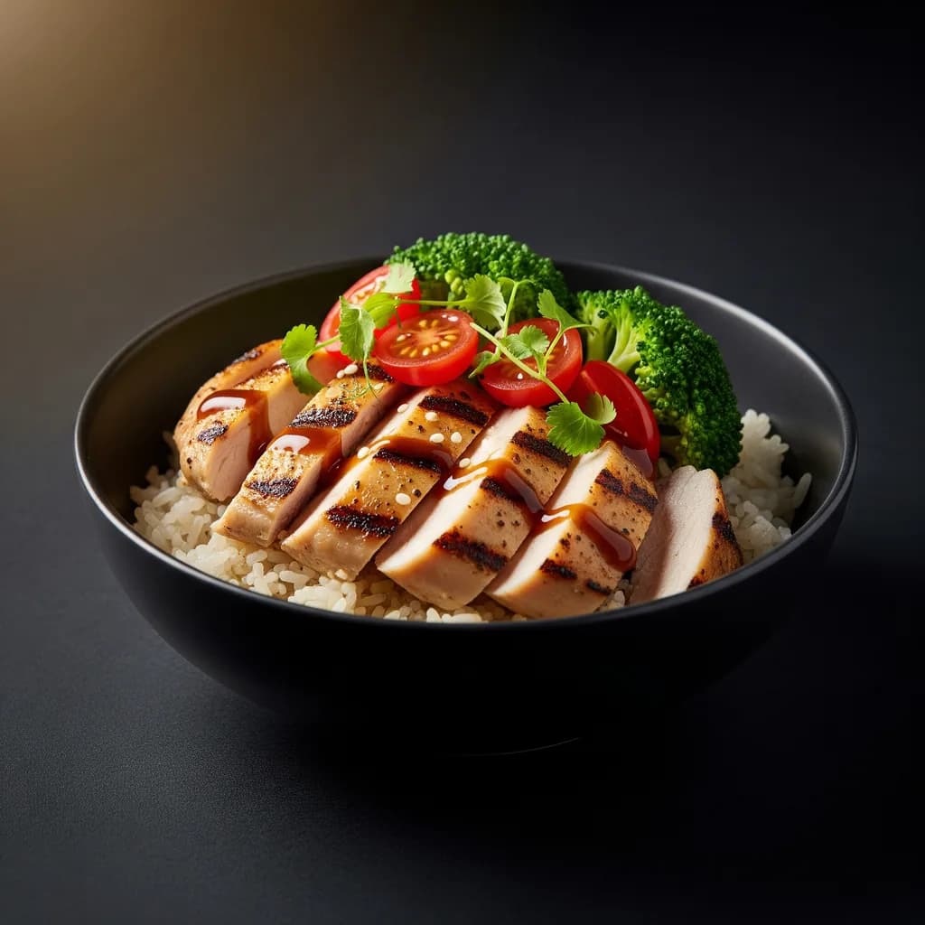 Grilled Chicken Rice Bowl