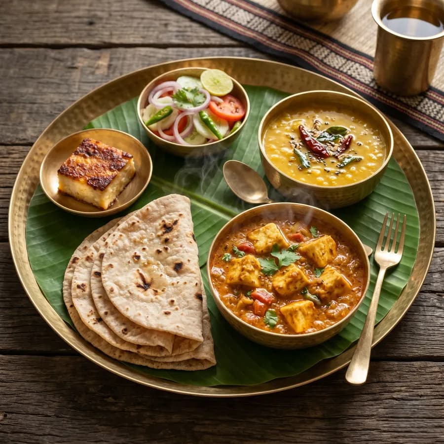 Paneer Sunday Dinner