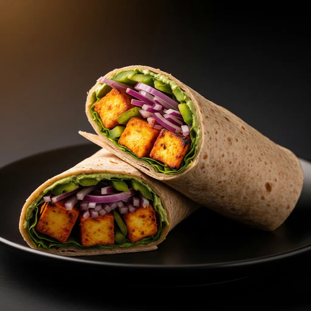 Paneer Tikka Wrap