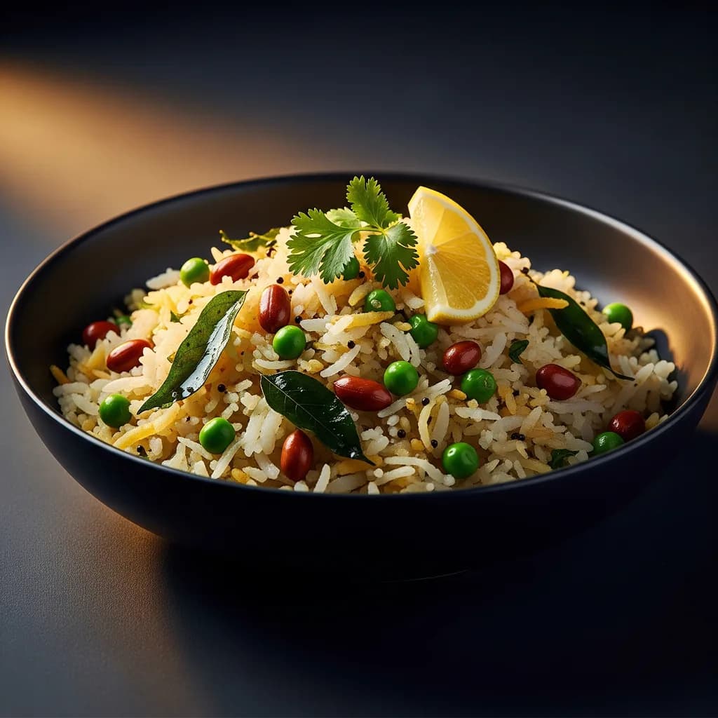 Poha (healthy version)