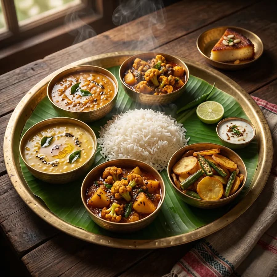 Rice-Curry Combo (Veg)