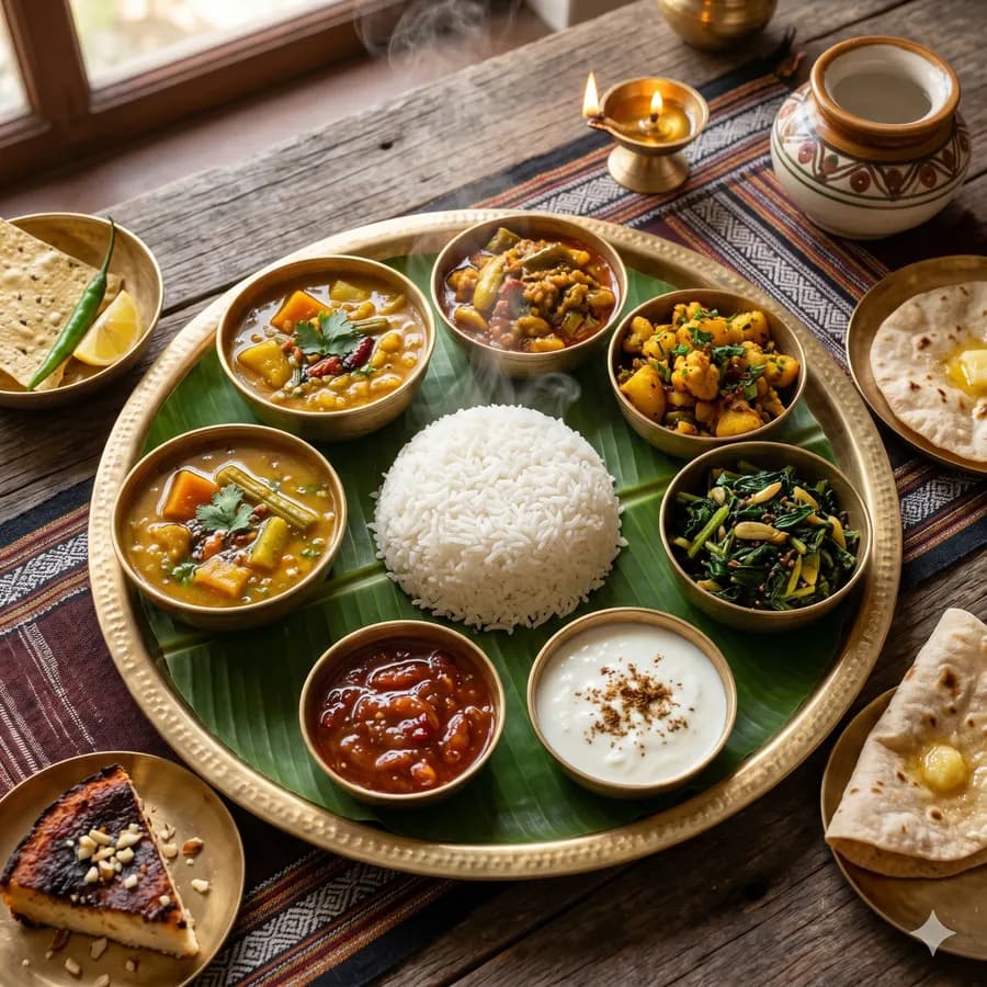 Sunday Special Veg Thali